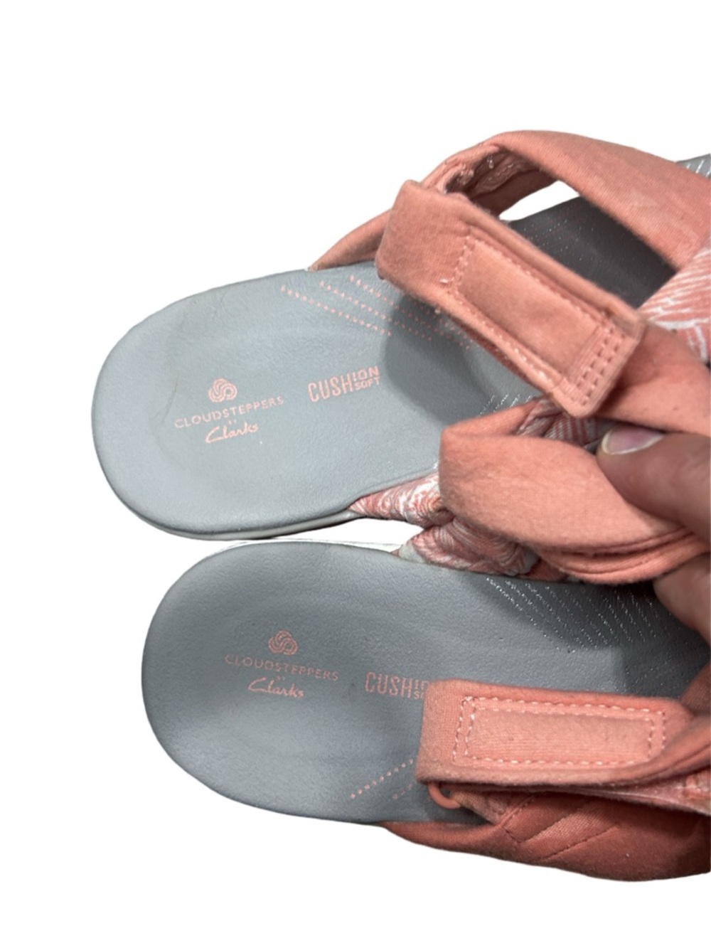 Cloudsteppers Cushion
Soft Sandals - Women's Size
8.5M - coral Comfort Walking - Picture 2 of 7